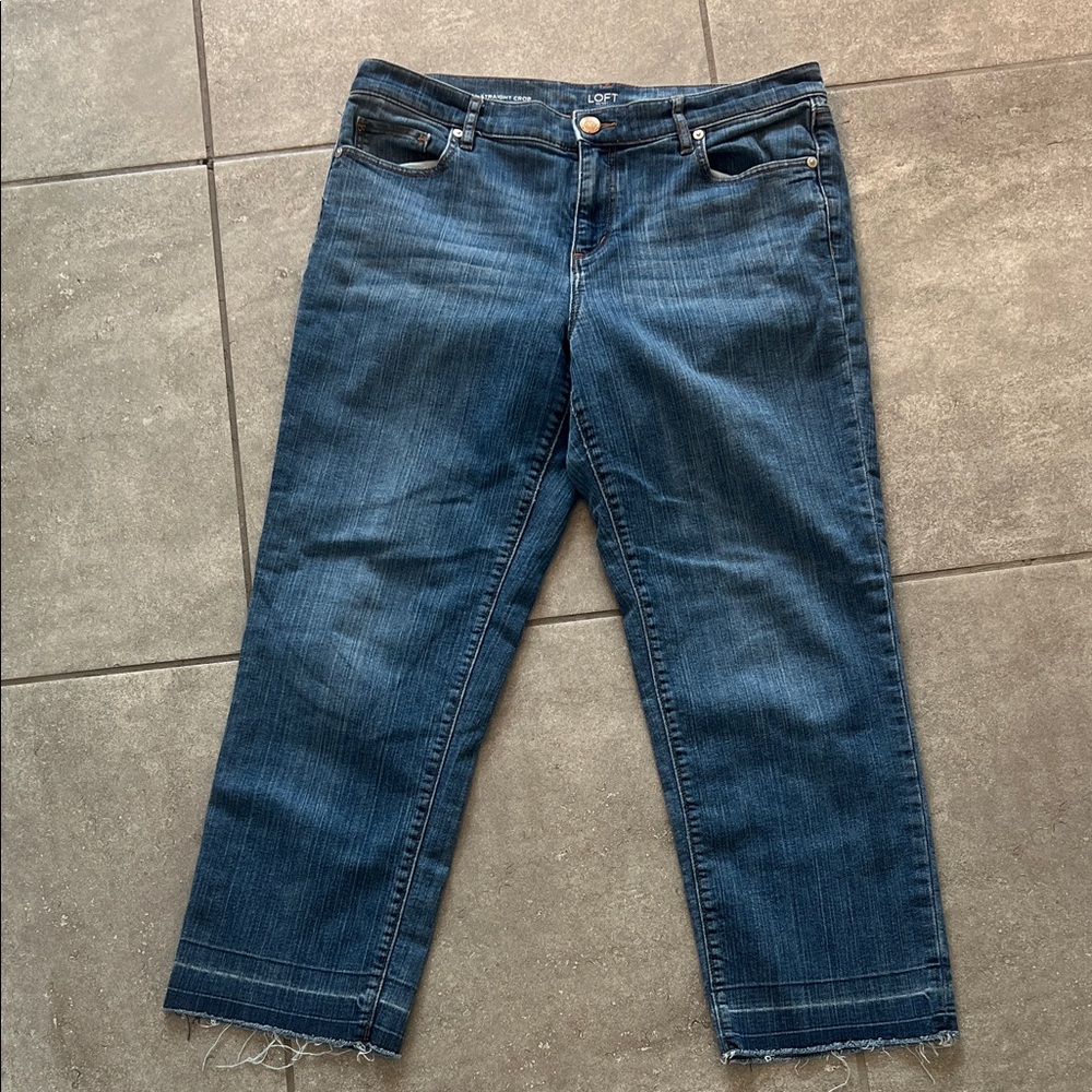 LOFT Women's Cropped Denim Jeans